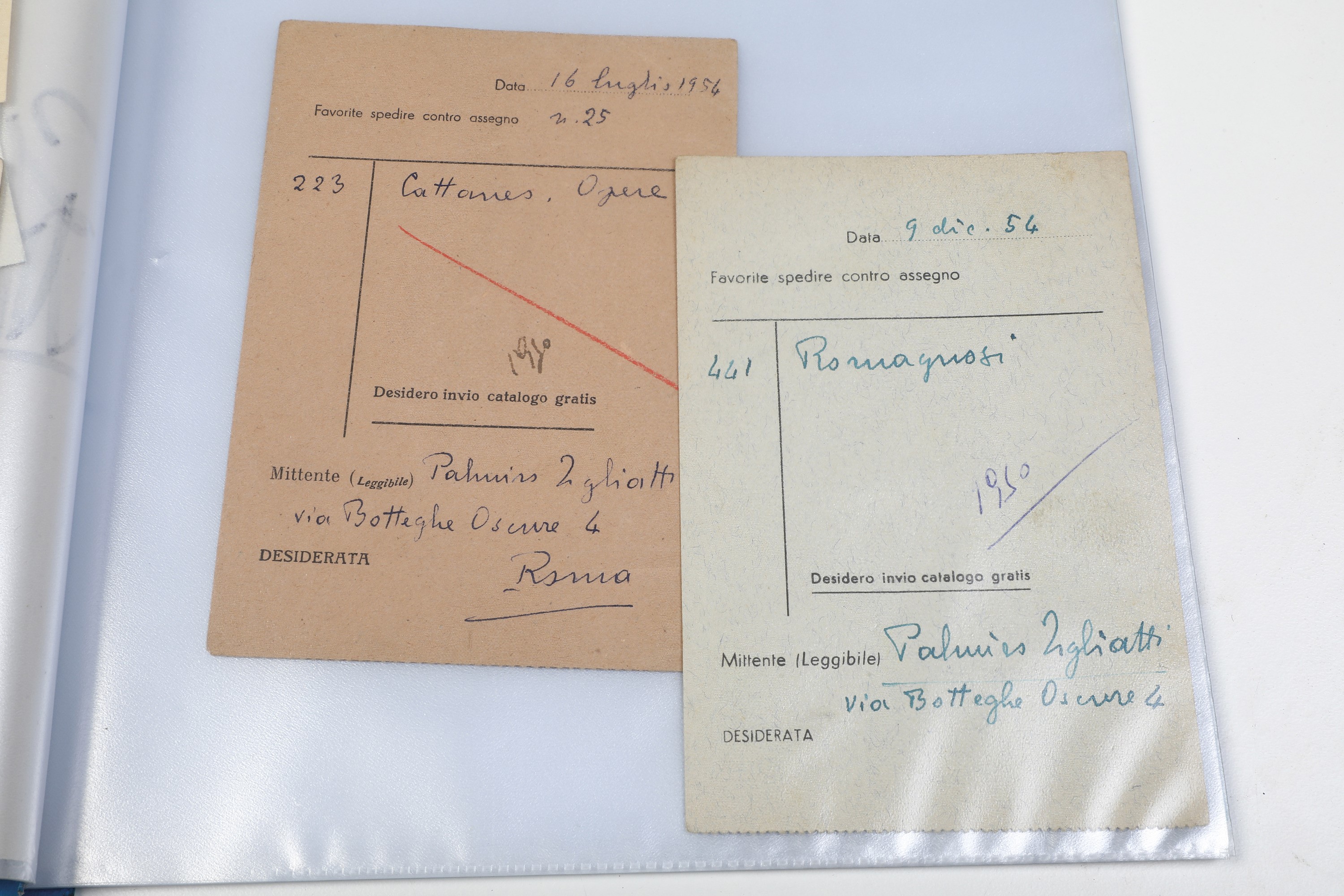 Collezione di 19 Autografi