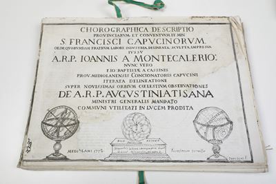 Autori Vari (mappe Attribuite a Giovanni da Montecalerio) Chorographica Descriptio Provinciarum, ...