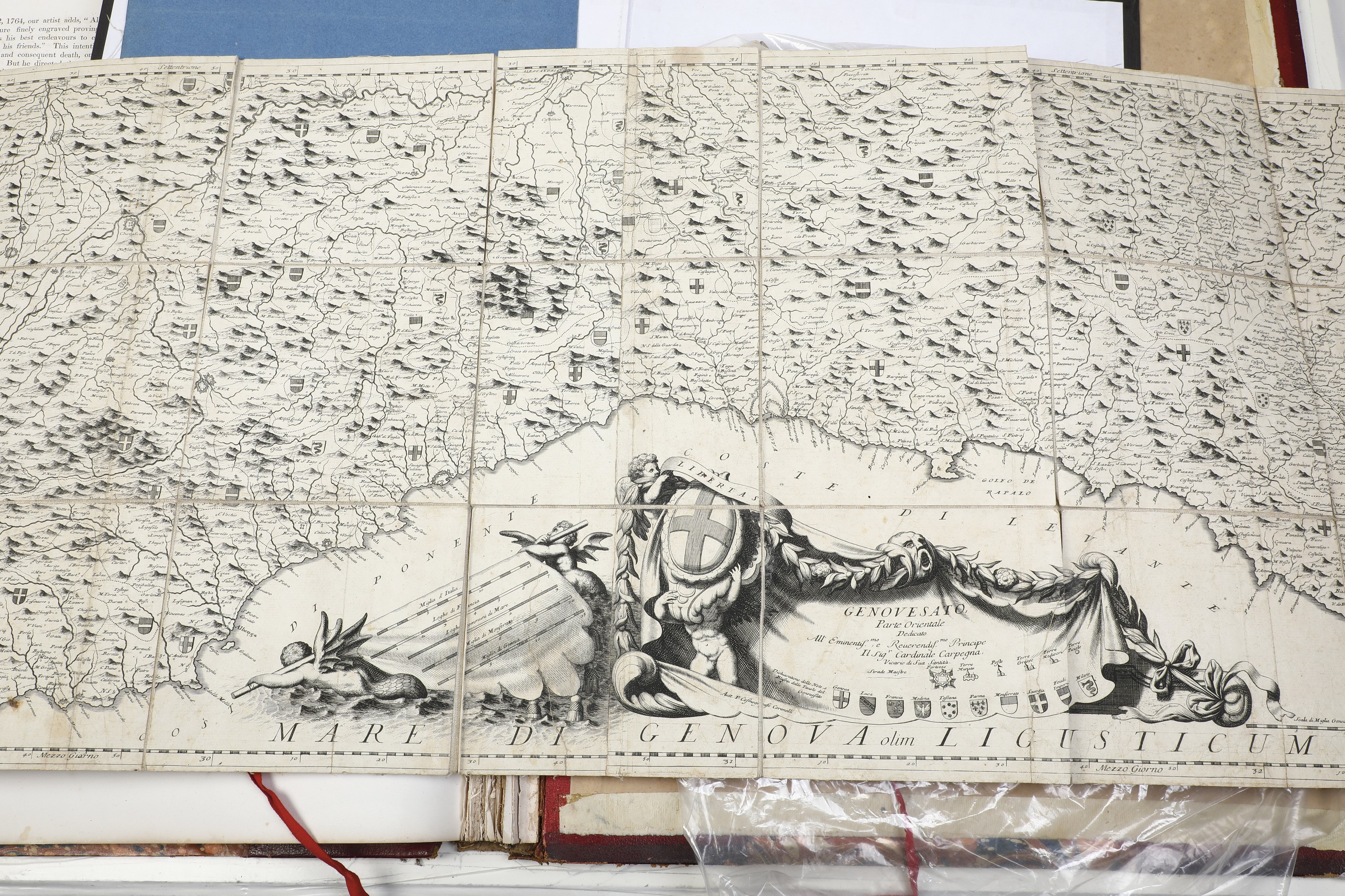 Collezione di Carte Geografiche e Stampe Relative a Genova e al Genovesato