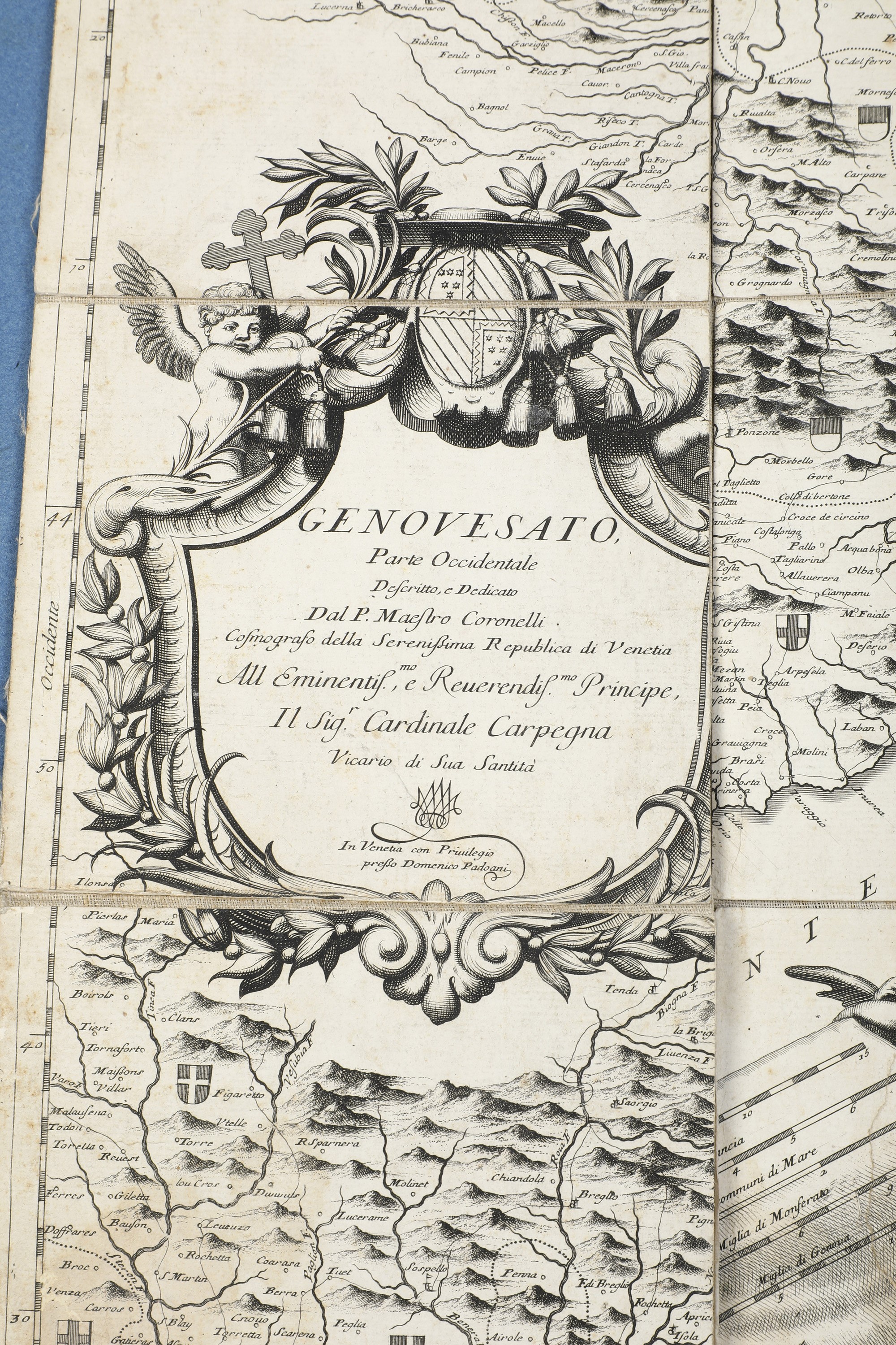 Collezione di Carte Geografiche e Stampe Relative a Genova e al Genovesato
