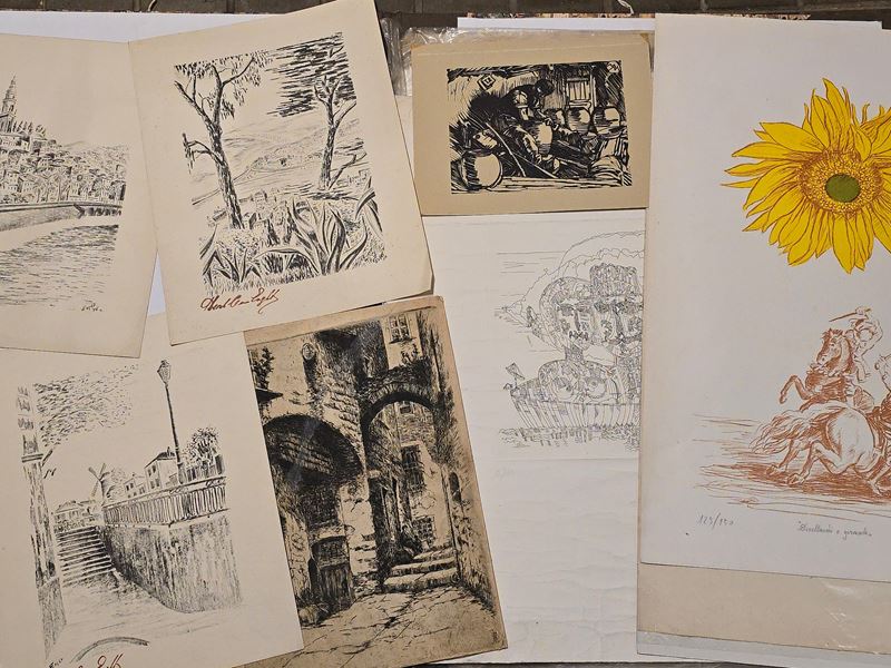 Collezione di opere di grafica moderna  - Asta Stampe - Cambi Casa d'Aste