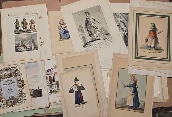 Cenni sulla Sardegna illustrati da 60 litografie in colore Torino,1841