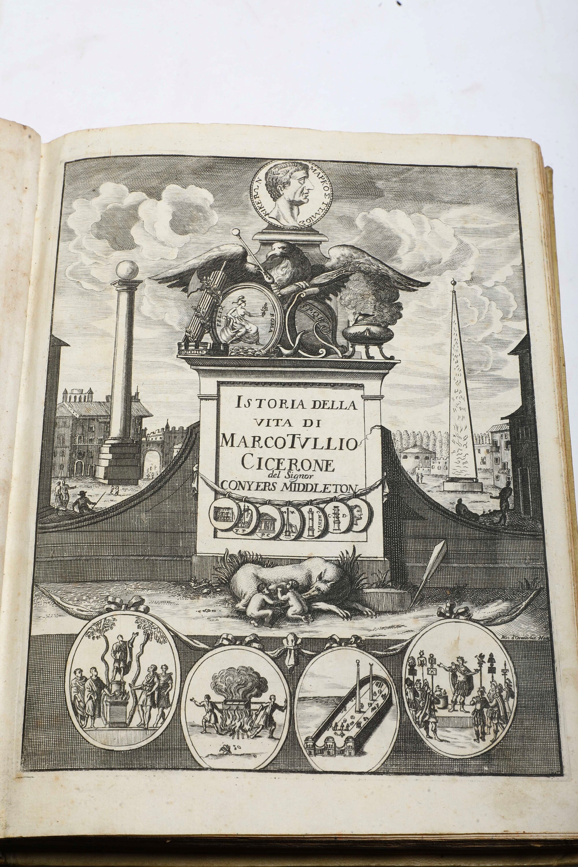 Conyers Middleton (richmond, 27 Dicembre 1683 – Hildersham, 28 Luglio 1750) Istoria della Vita di...