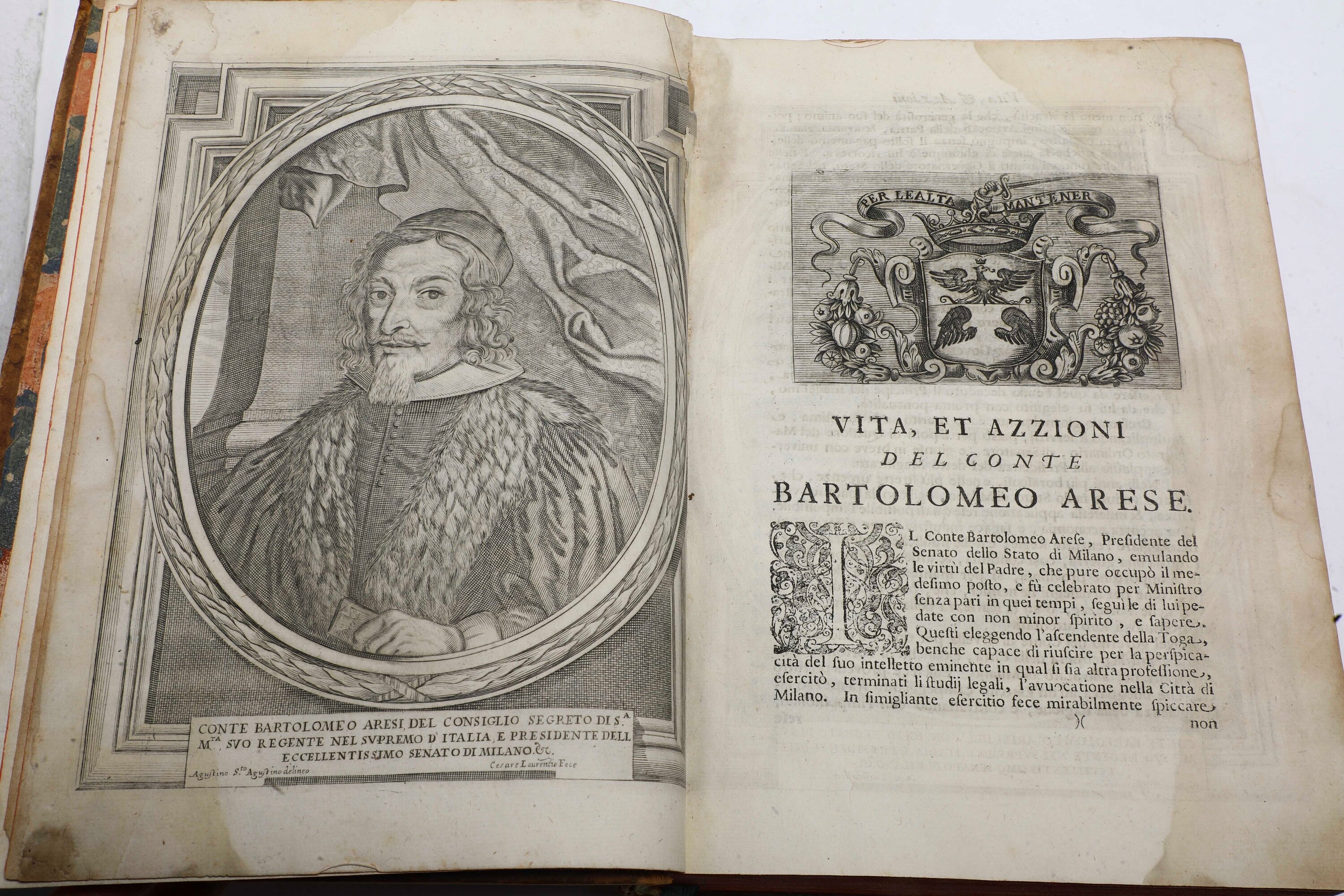 Piorato Galeazzo Gualdo (1606–1678) Vite Et Azzioni di Personaggi Militari, e Politici...in Vienn...