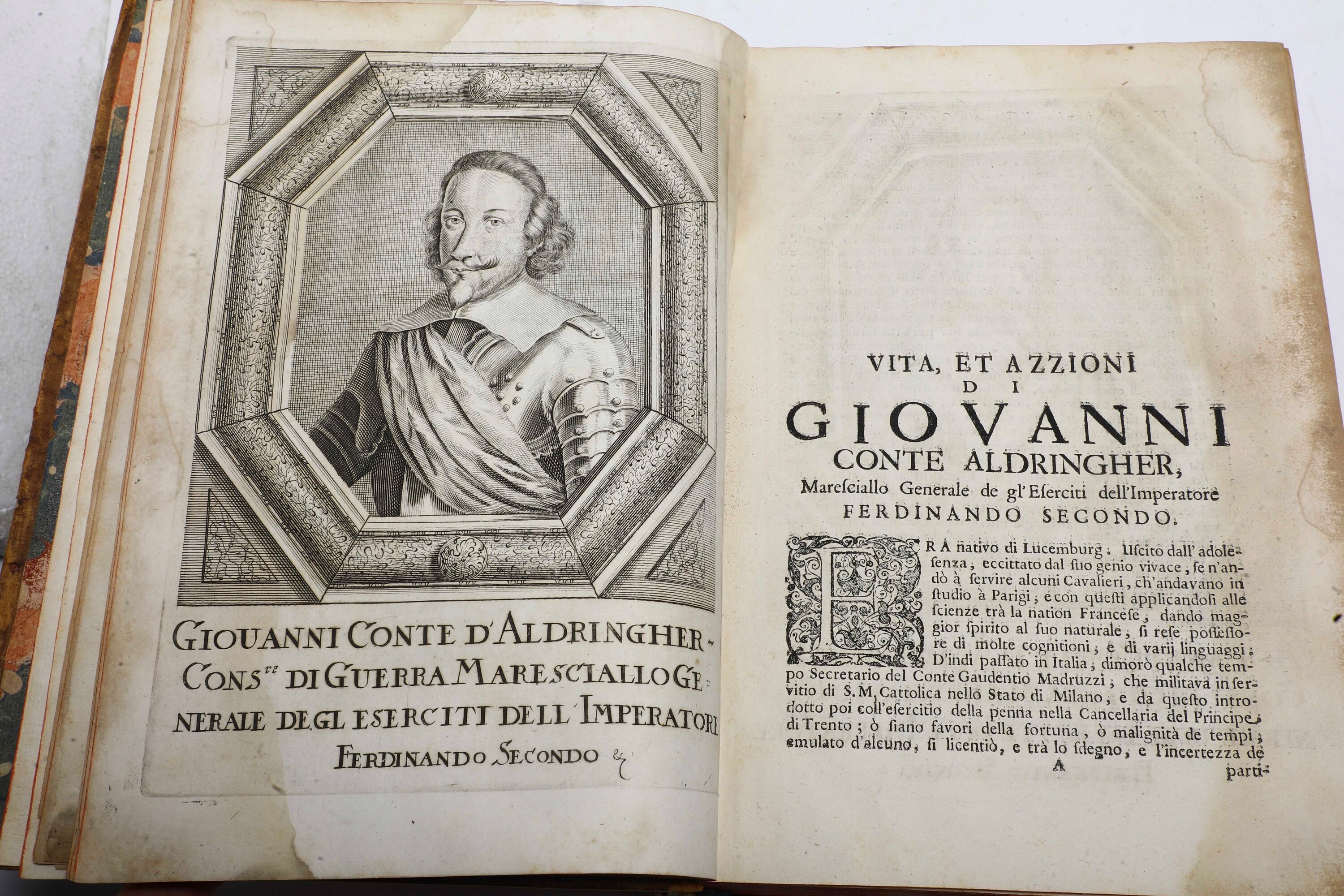 Piorato Galeazzo Gualdo (1606–1678) Vite Et Azzioni di Personaggi Militari, e Politici...in Vienn...