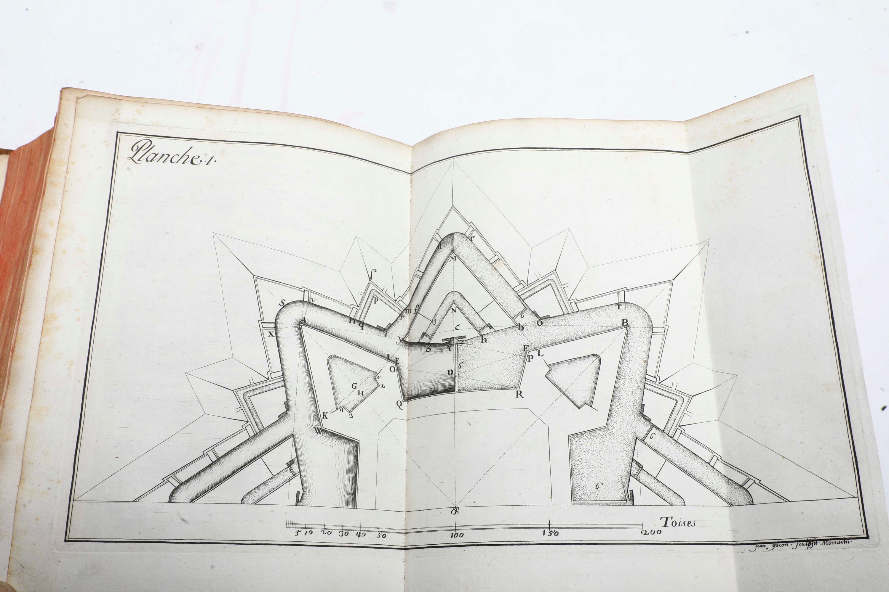 Rozard Jean-claude Nouvelle Fortification Francoise...a Nuremberg, Chez Jean George Lochner, 1731