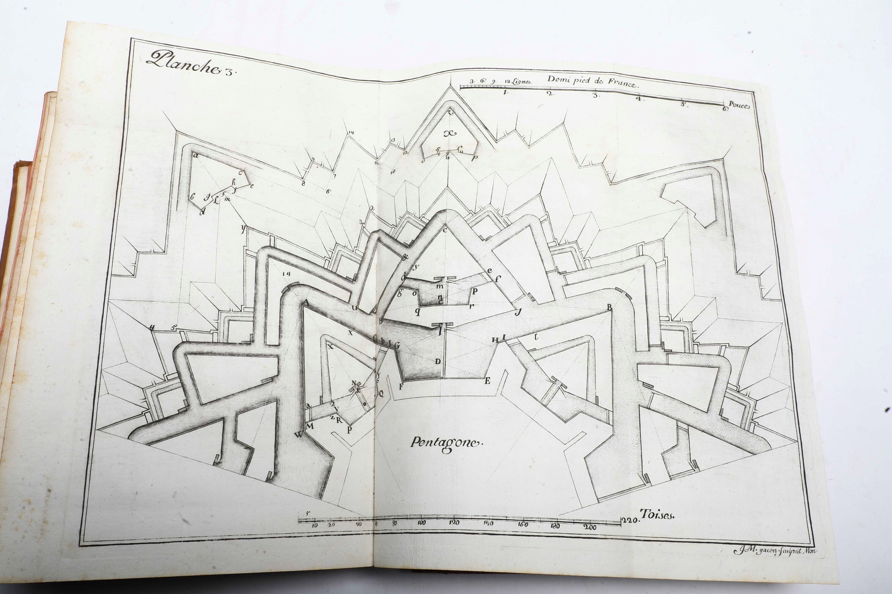 Rozard Jean-claude Nouvelle Fortification Francoise...a Nuremberg, Chez Jean George Lochner, 1731