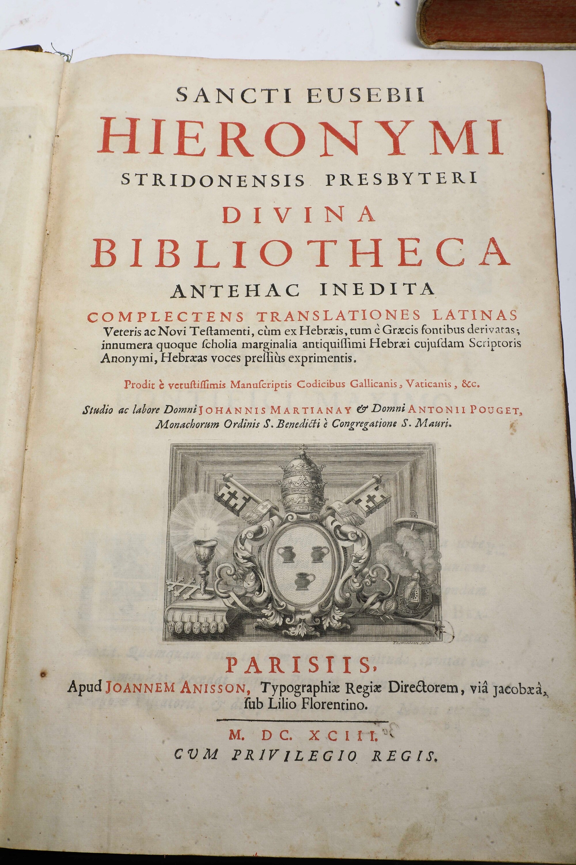 Tre Edizioni del XVII-XVIII Secolo di Argomento Religioso
