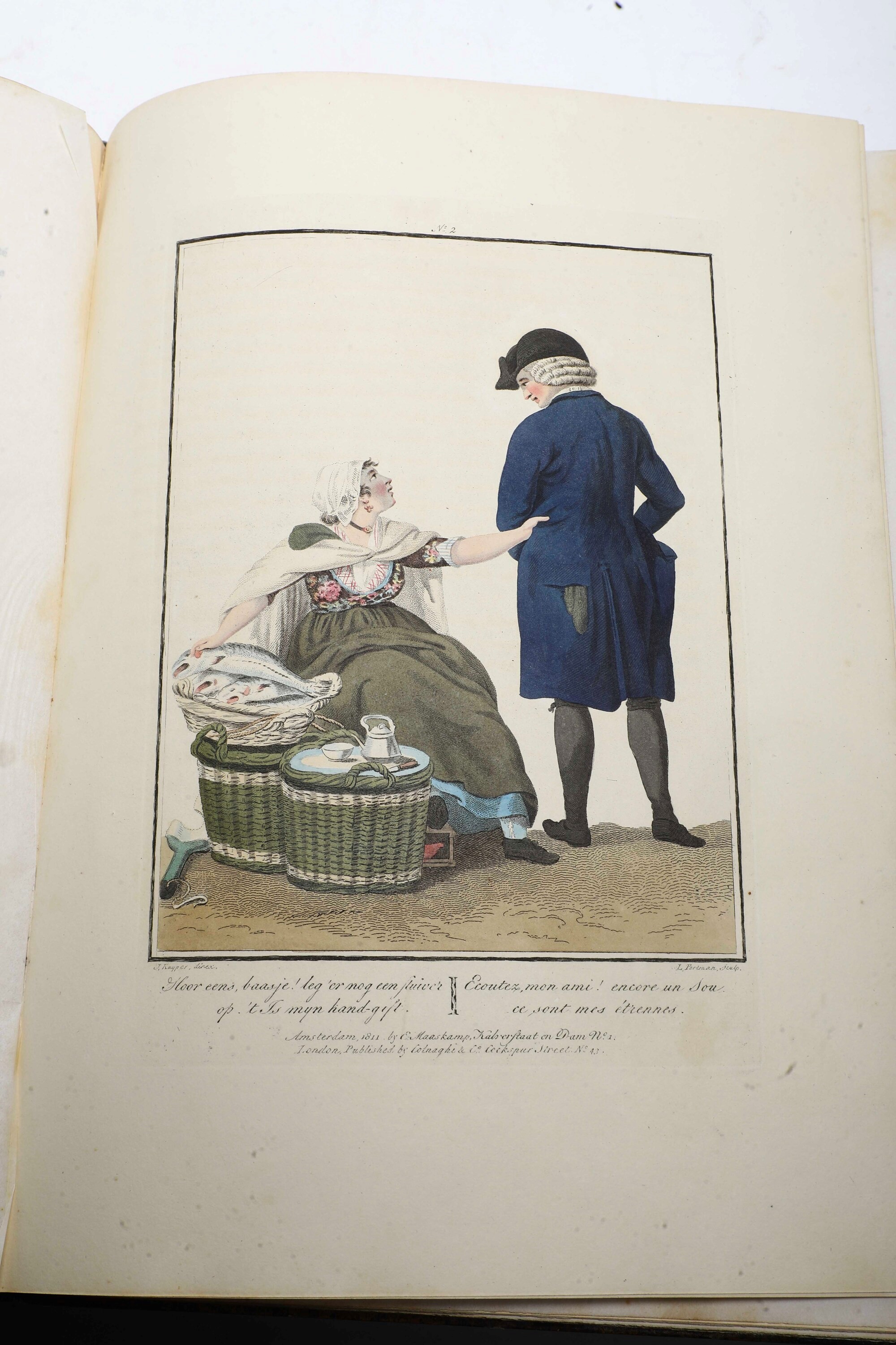 Tableaux Des Habillemens, Moerus Et Coutumes Dans Les Provinces Septentrionales Du Royaume Des Pa...