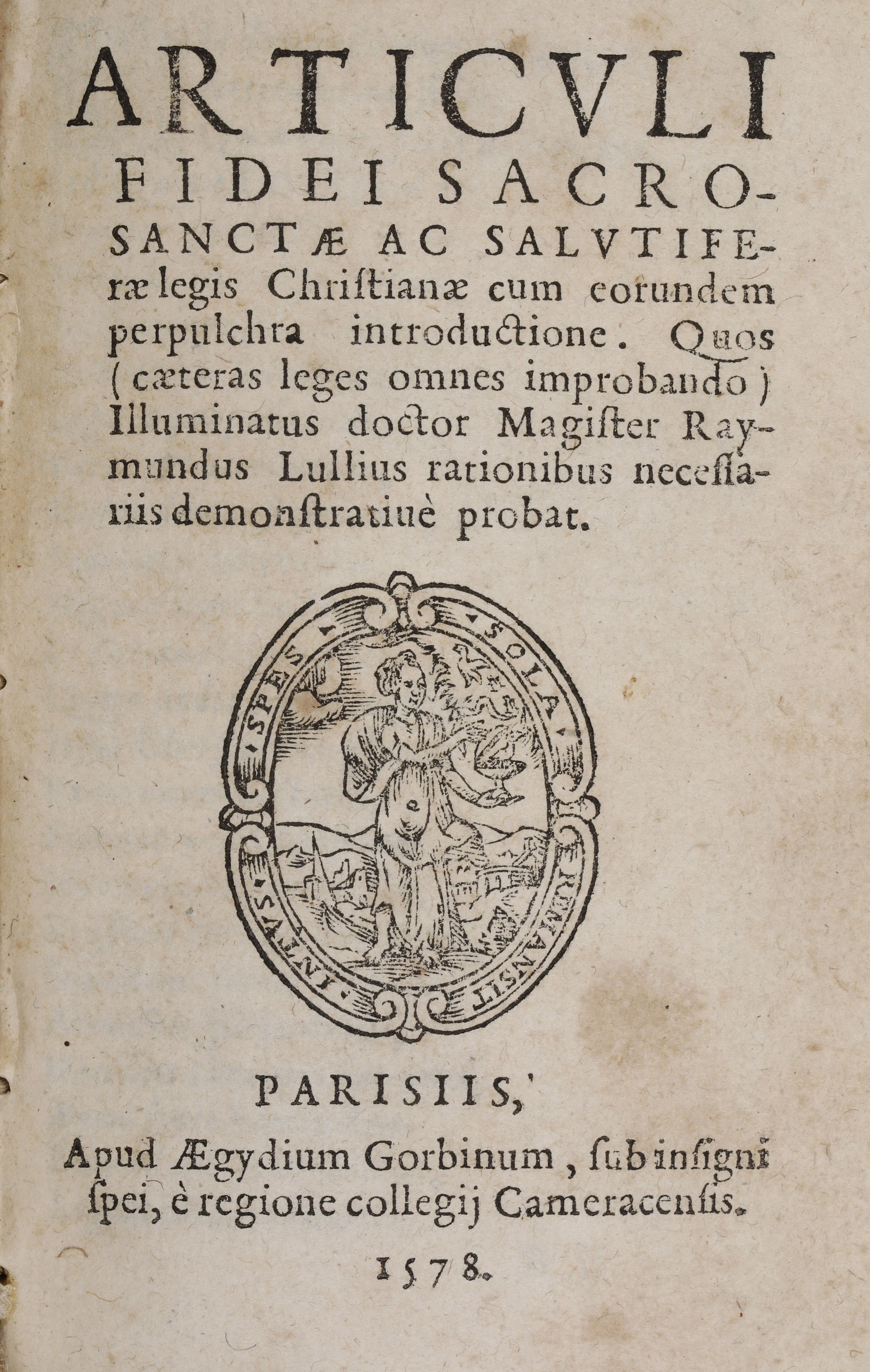 Lullo Raimondo (1232–1316) - Bruno Giordano (1548–1600) Opusculum Raymundinum De Auditu Kabbalist...