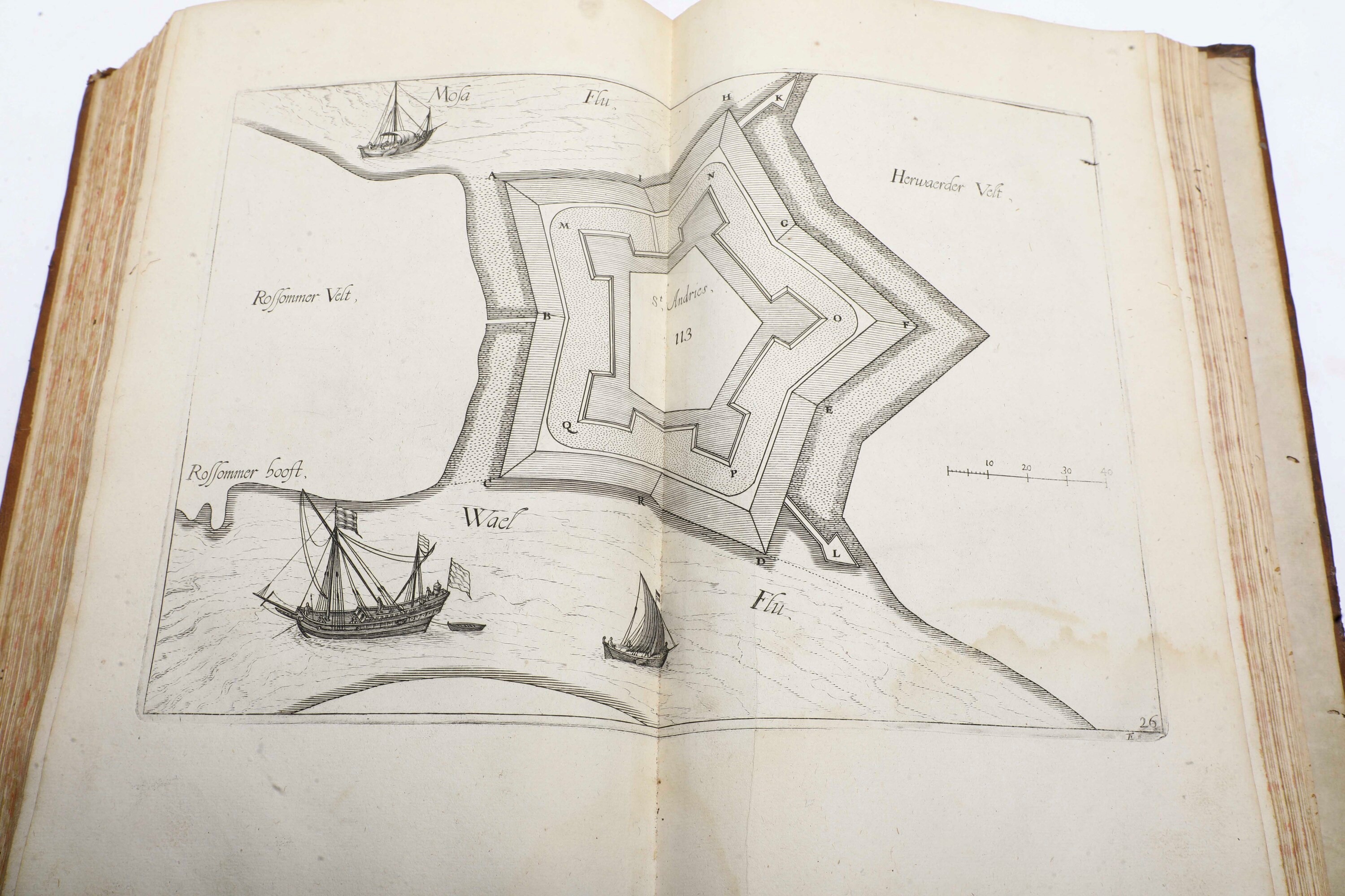 Marolois Samuel (1572-1627) e Girard Albert (1595-1632) Geometrie..a Amsterdam, Chez Ian Ianssen....