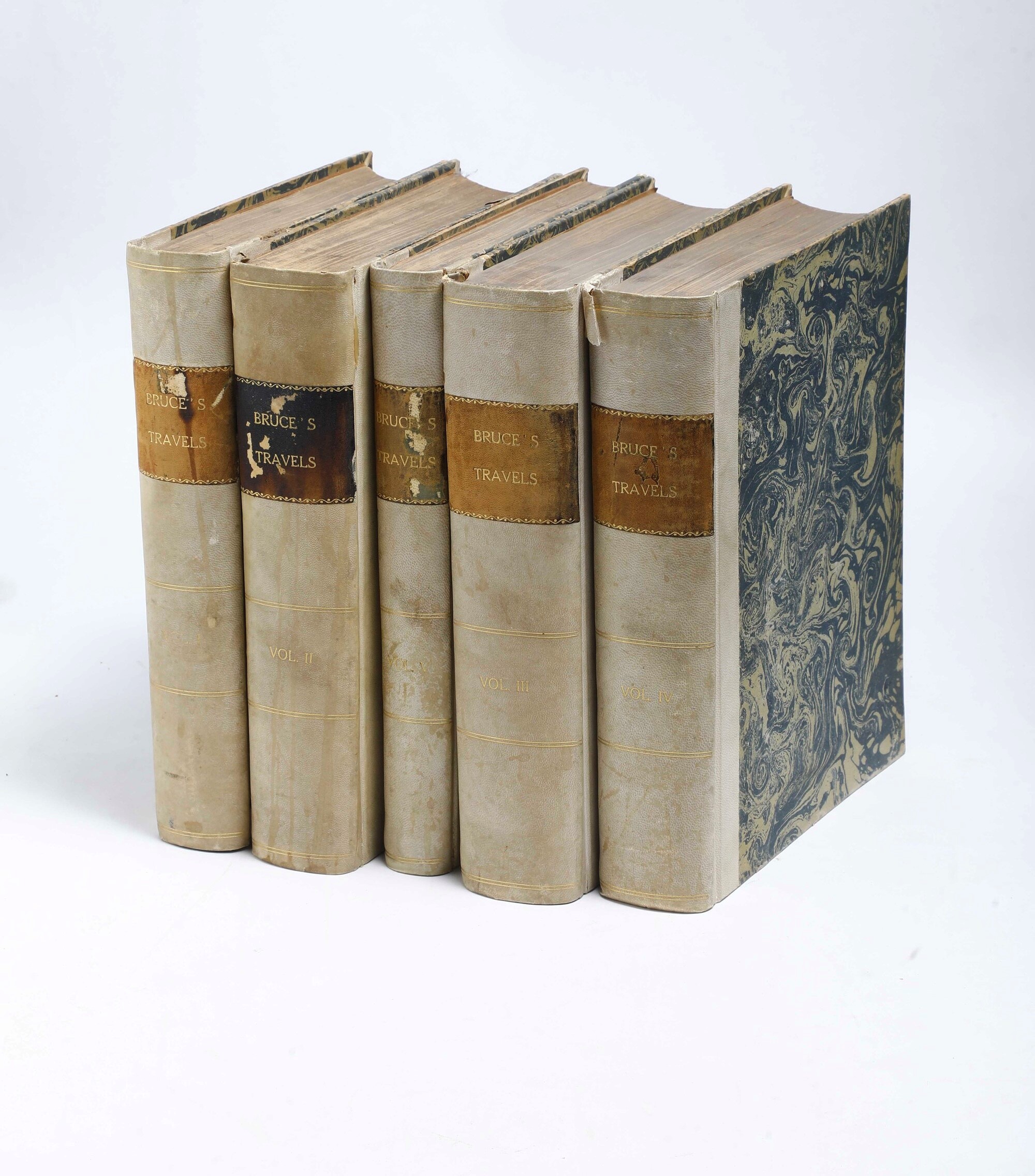 James Bruce (1730-1794) Travels To Discover The Source Of The Nileedinburgh, J. Ruthven For G.g.j...