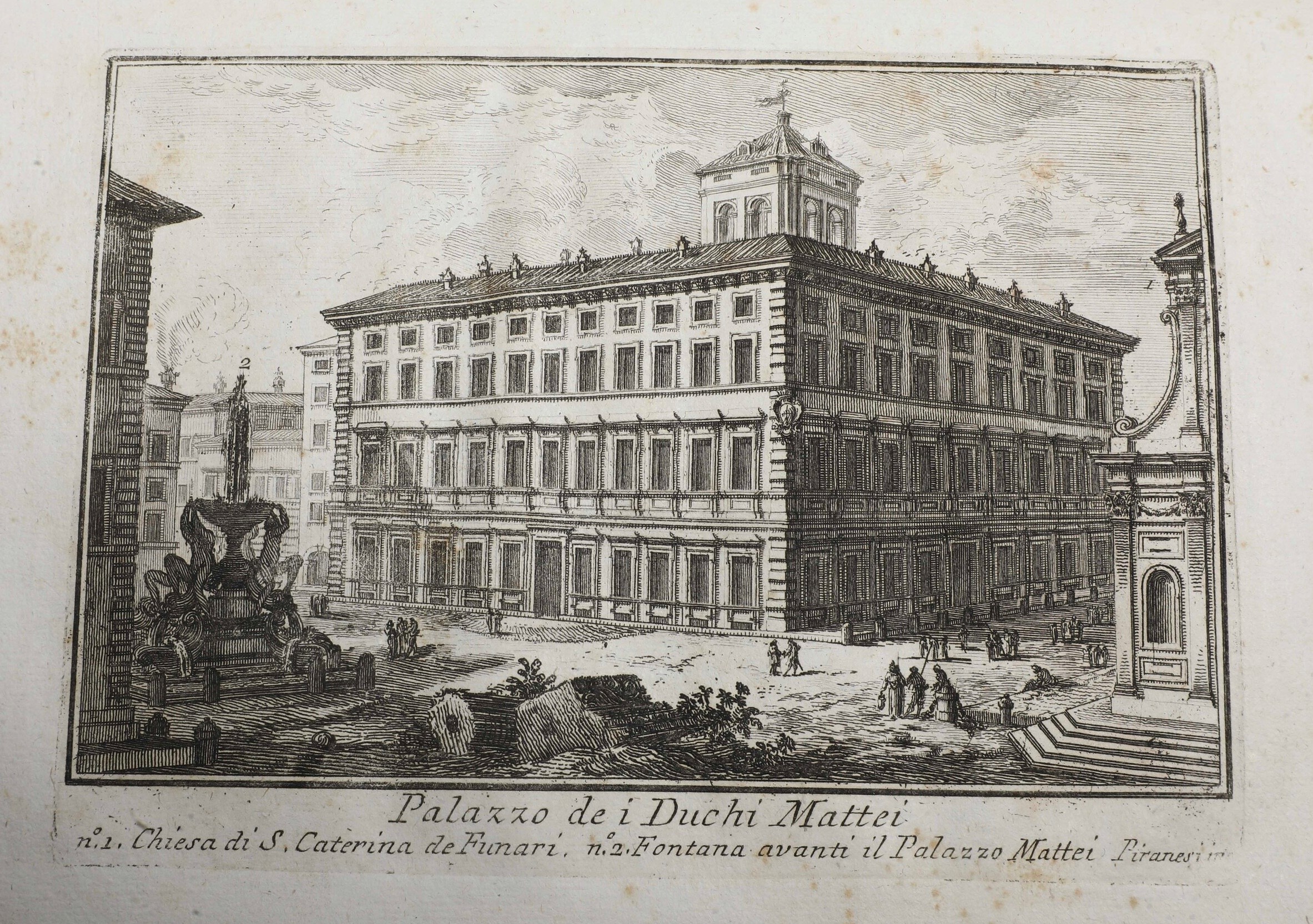 Venuti Cortonese Ridolfino Accurata e Succinta Descrizione Topografica e Historica di Roma Modern...
