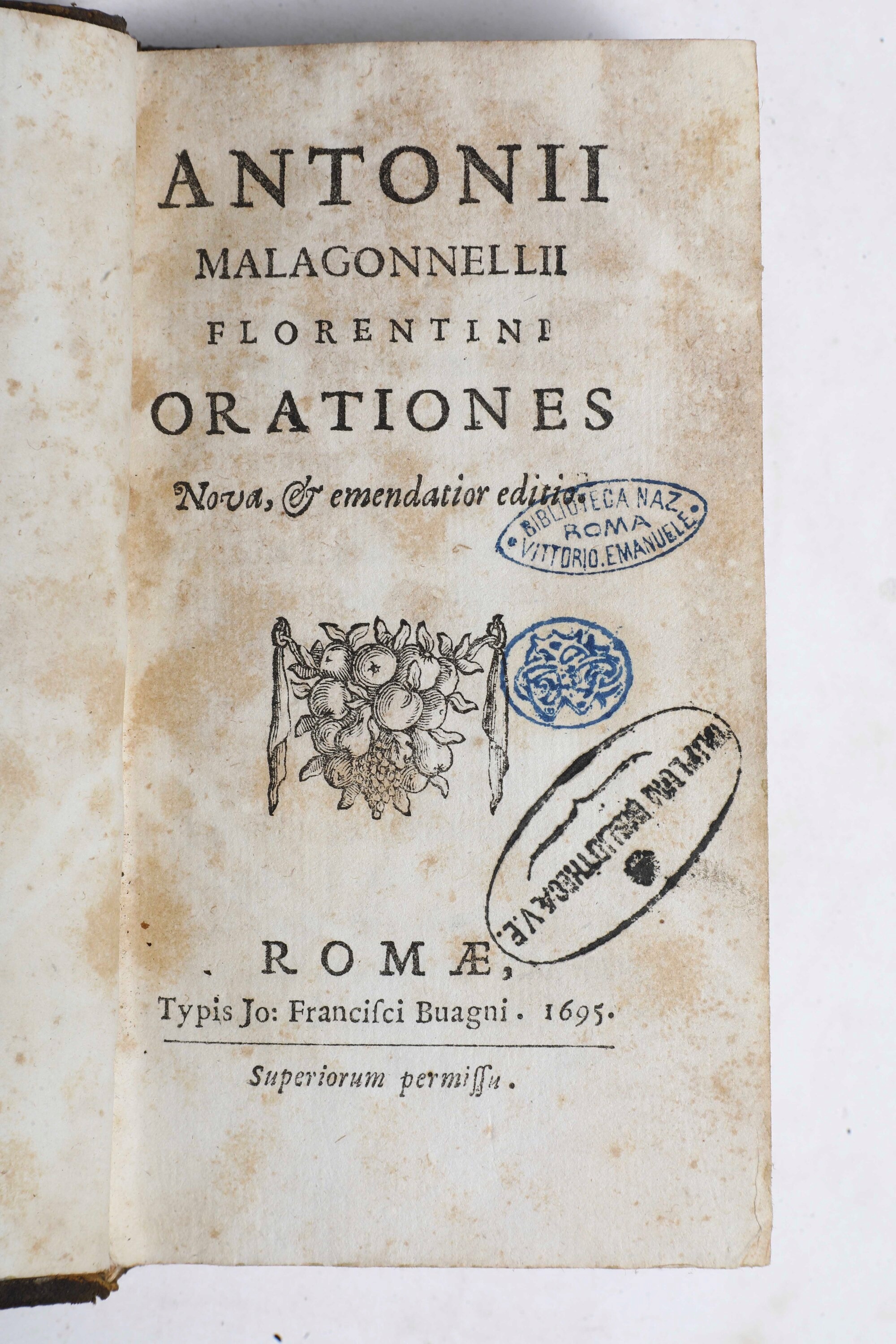 Piccola Collezione di Opere del Secolo XVII