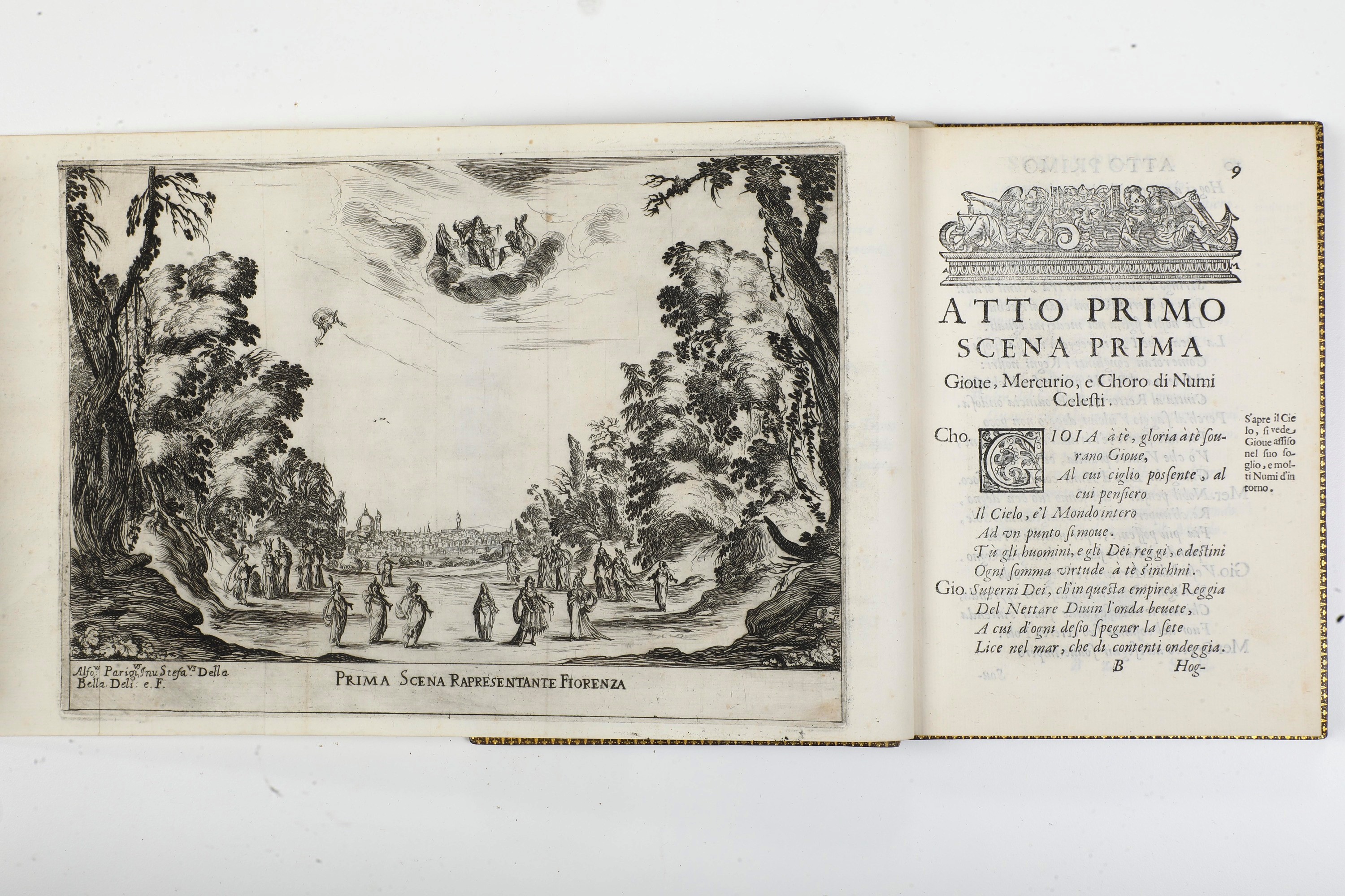 Coppola Giovanni Carlo (1599-1652) le Nozze degli dei Favola.. in Firenze, per Amadore Mazzi e Lo...