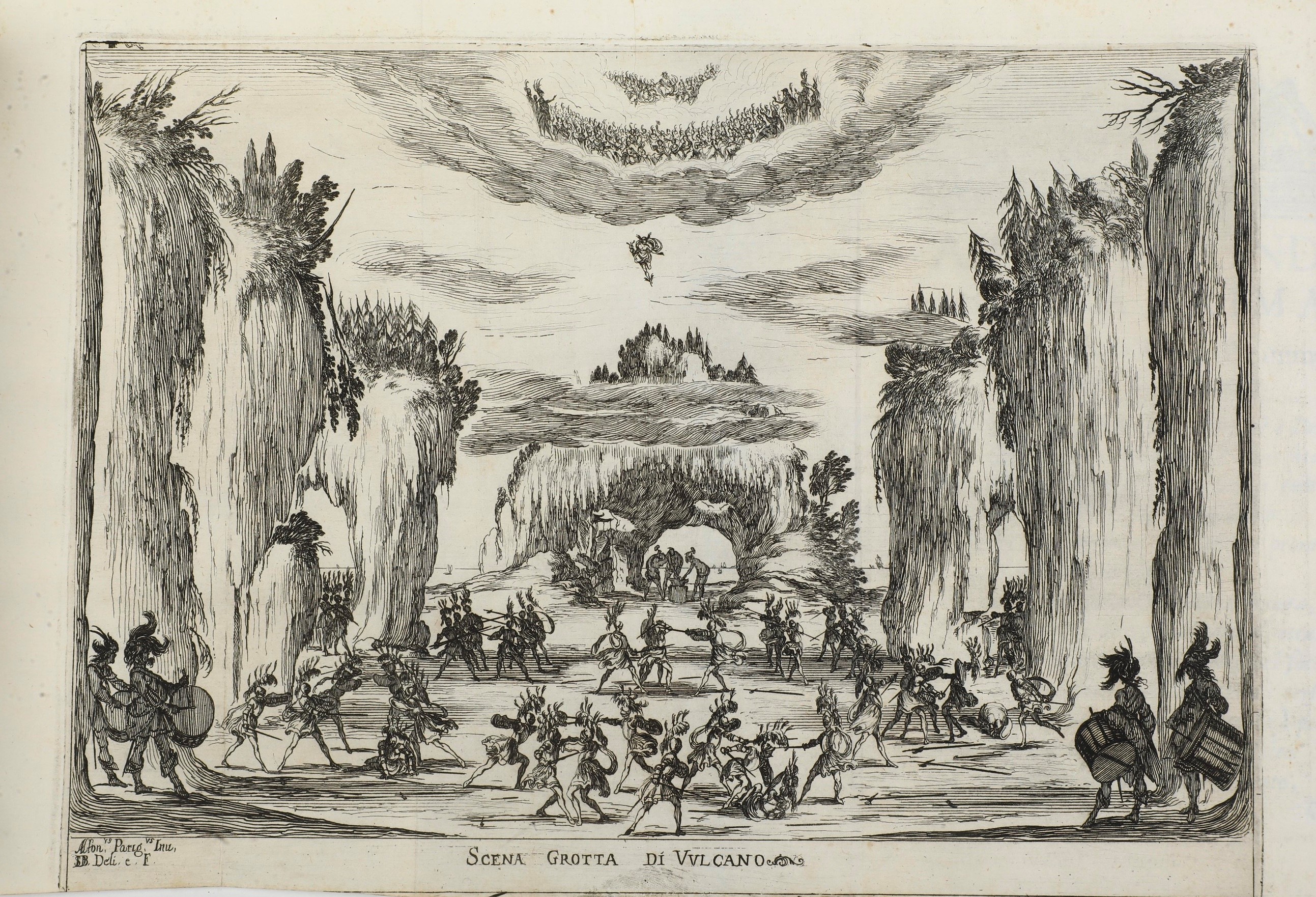 Coppola Giovanni Carlo (1599-1652) le Nozze degli dei Favola.. in Firenze, per Amadore Mazzi e Lo...