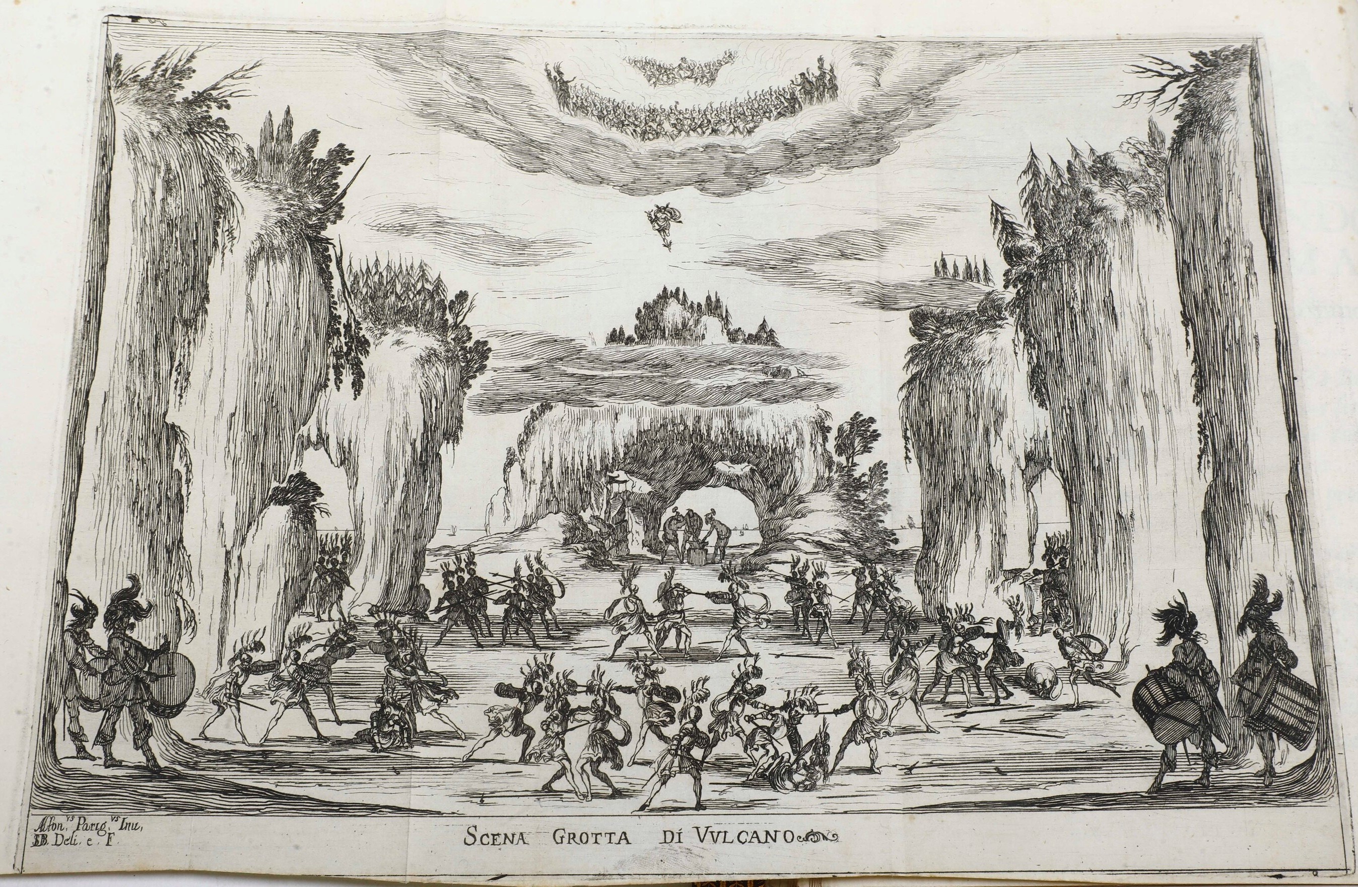 Coppola Giovanni Carlo (1599-1652) le Nozze degli dei Favola.. in Firenze, per Amadore Mazzi e Lo...