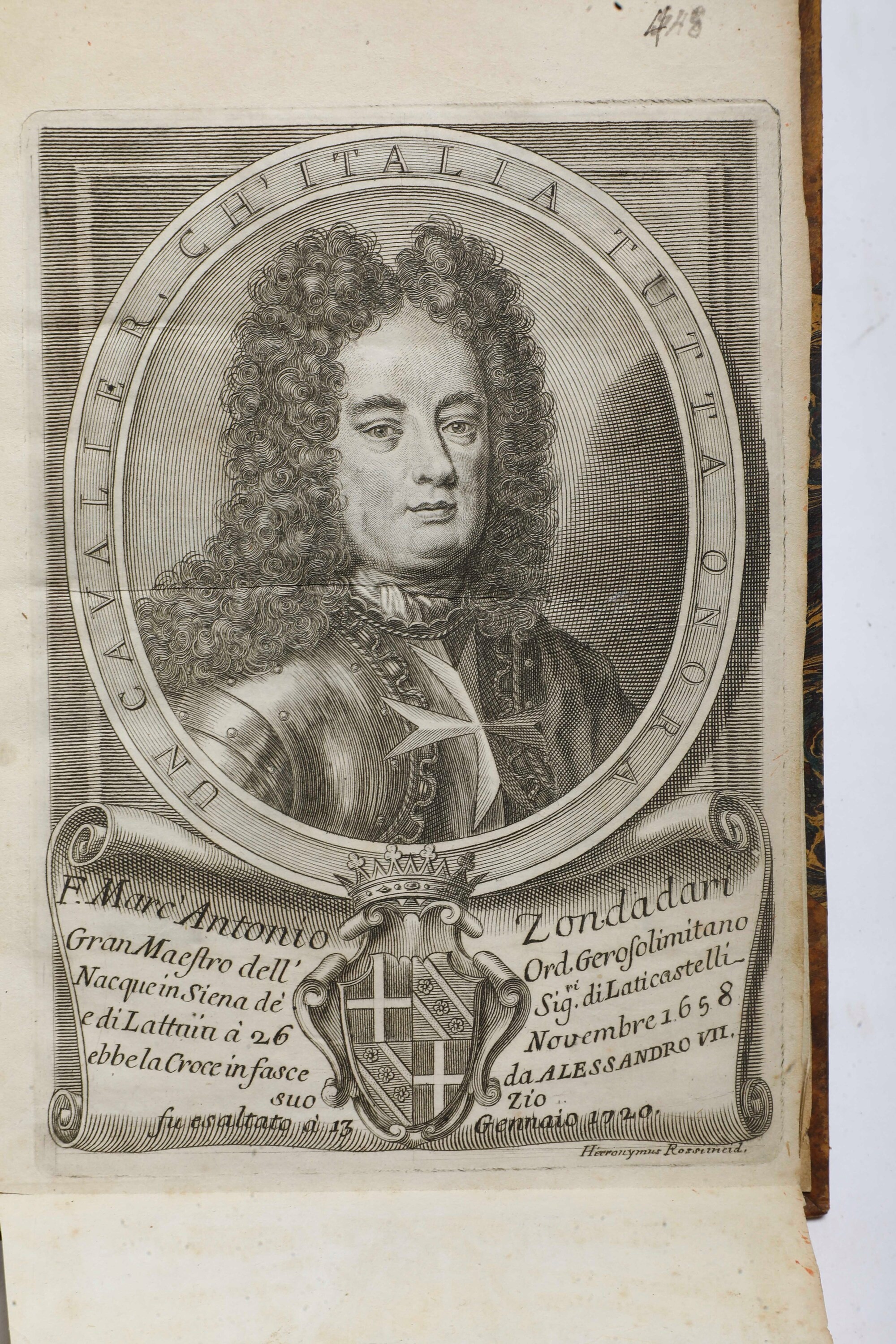 Zondanari fra Marcantonio Lettera Scritta da Roma All'illustrissimo Signor Francesco Piccolomini....