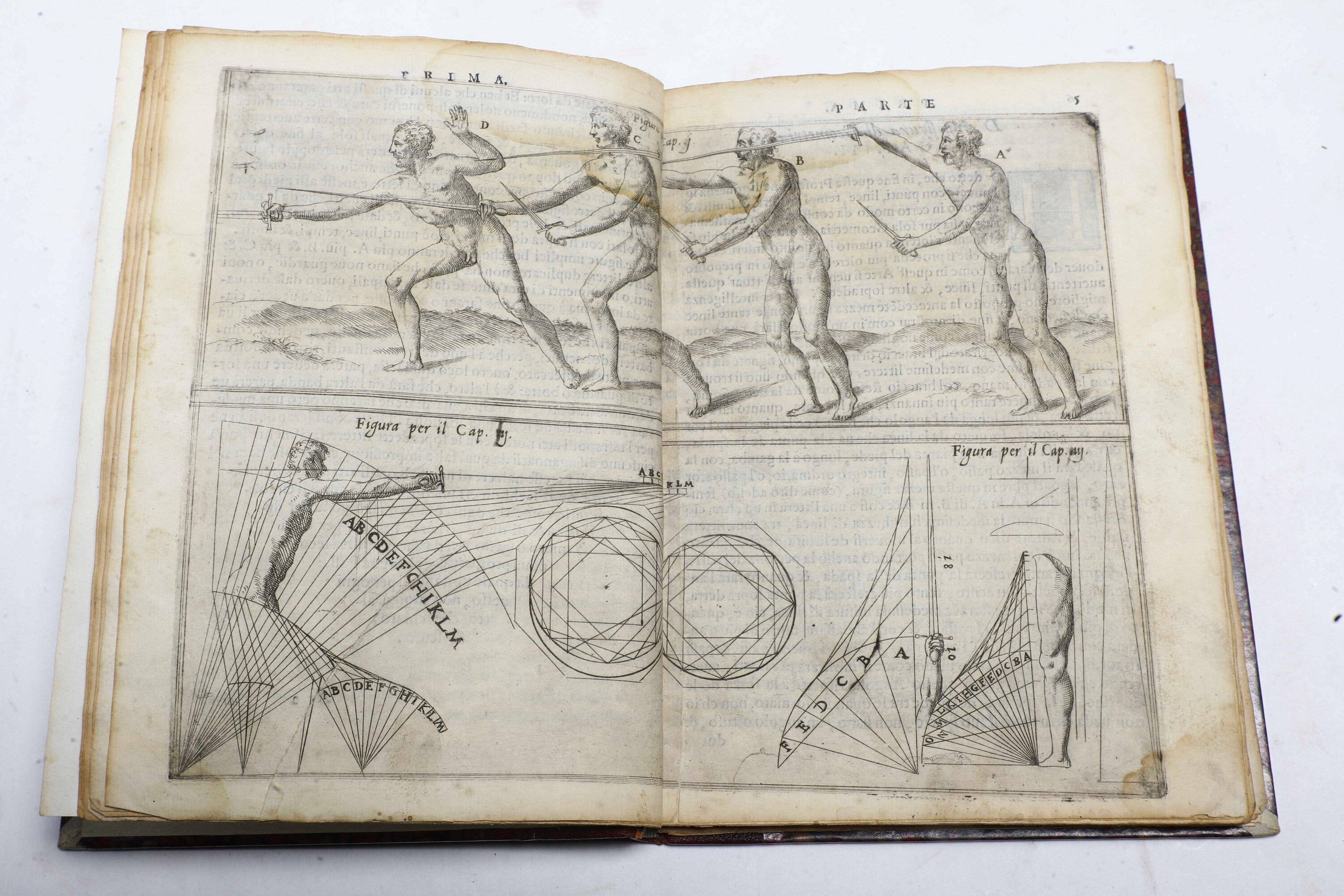 Agrippa Camilla (prima del 1535 - Dopo il 1595) Trattato di Scienza D'armein Venetia, Appresso An...