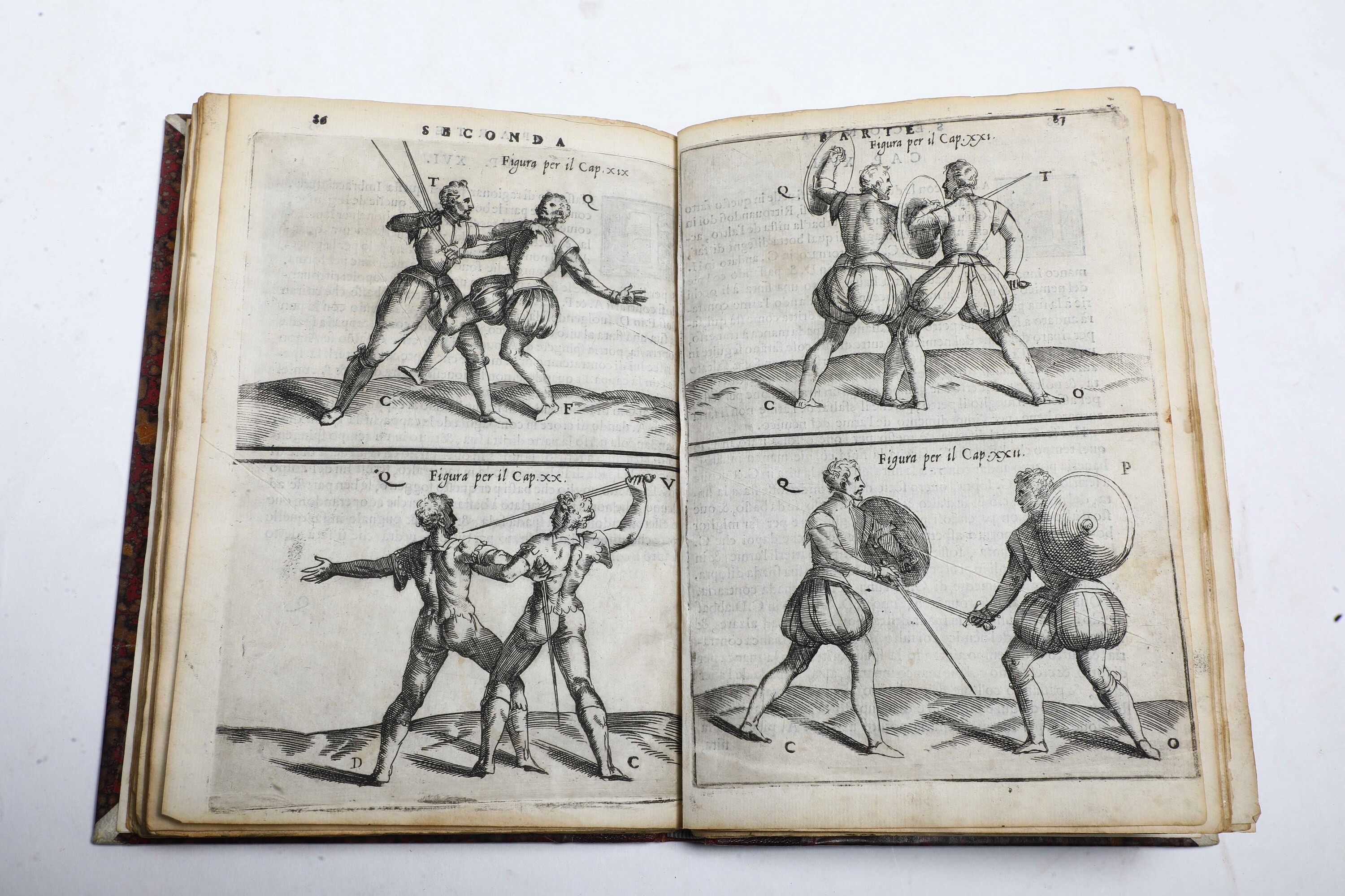 Agrippa Camilla (prima del 1535 - Dopo il 1595) Trattato di Scienza D'armein Venetia, Appresso An...