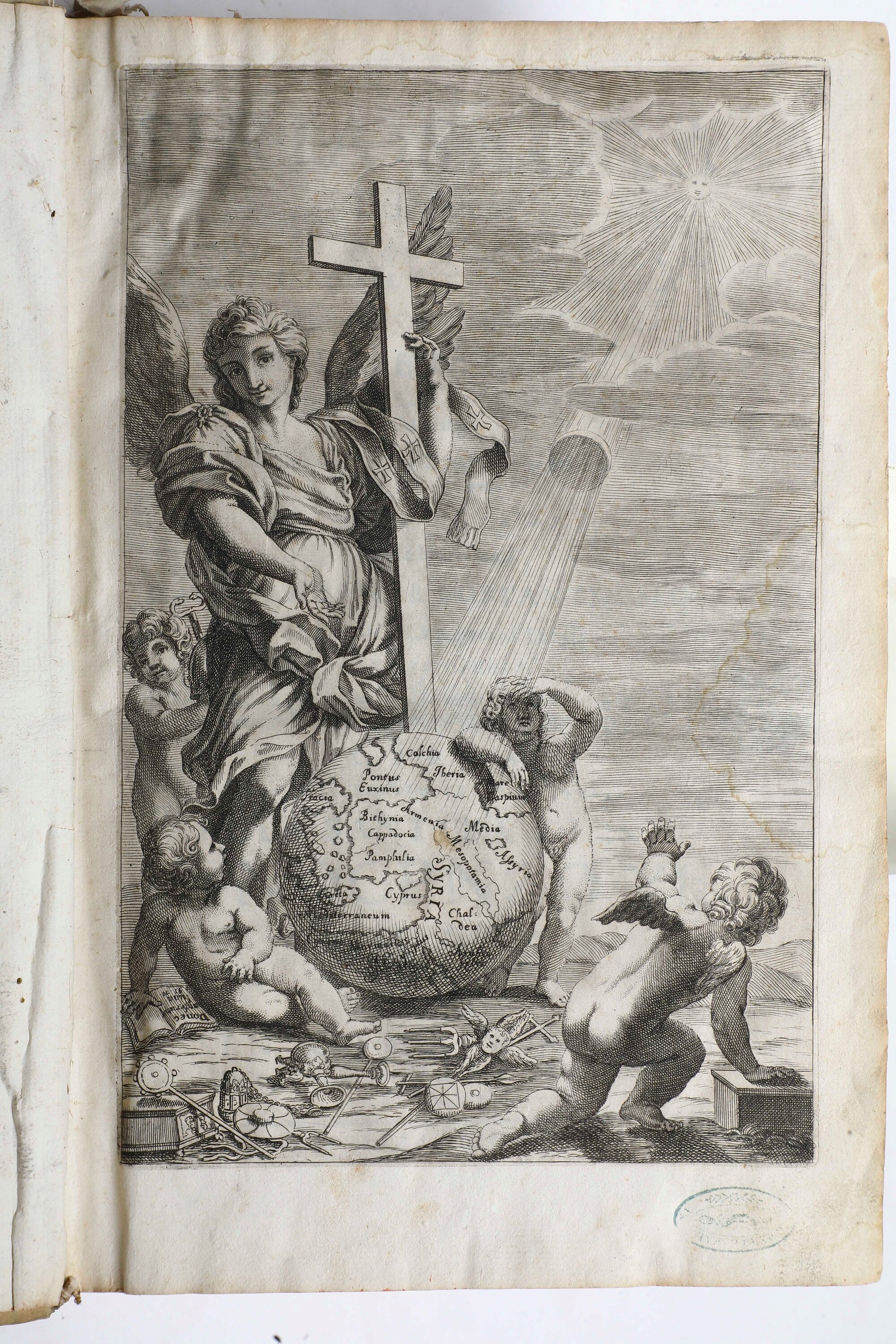 Siria Sacra Descrizione Istorico-geografica Cronologico-topografica..in Roma, nella Stamperia del...