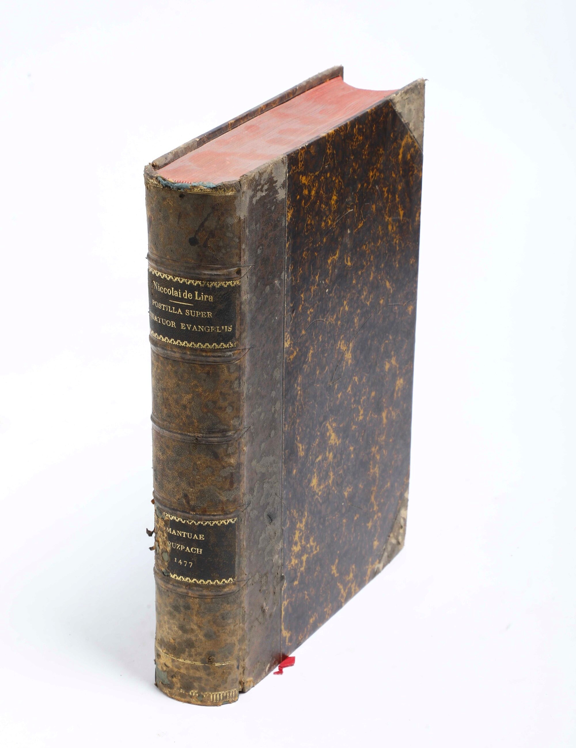 De Lyra Nicolai (1270-1349) Postilla Super Quatuor Evangeljs Cum Additionibus...mantova, Paulum J...