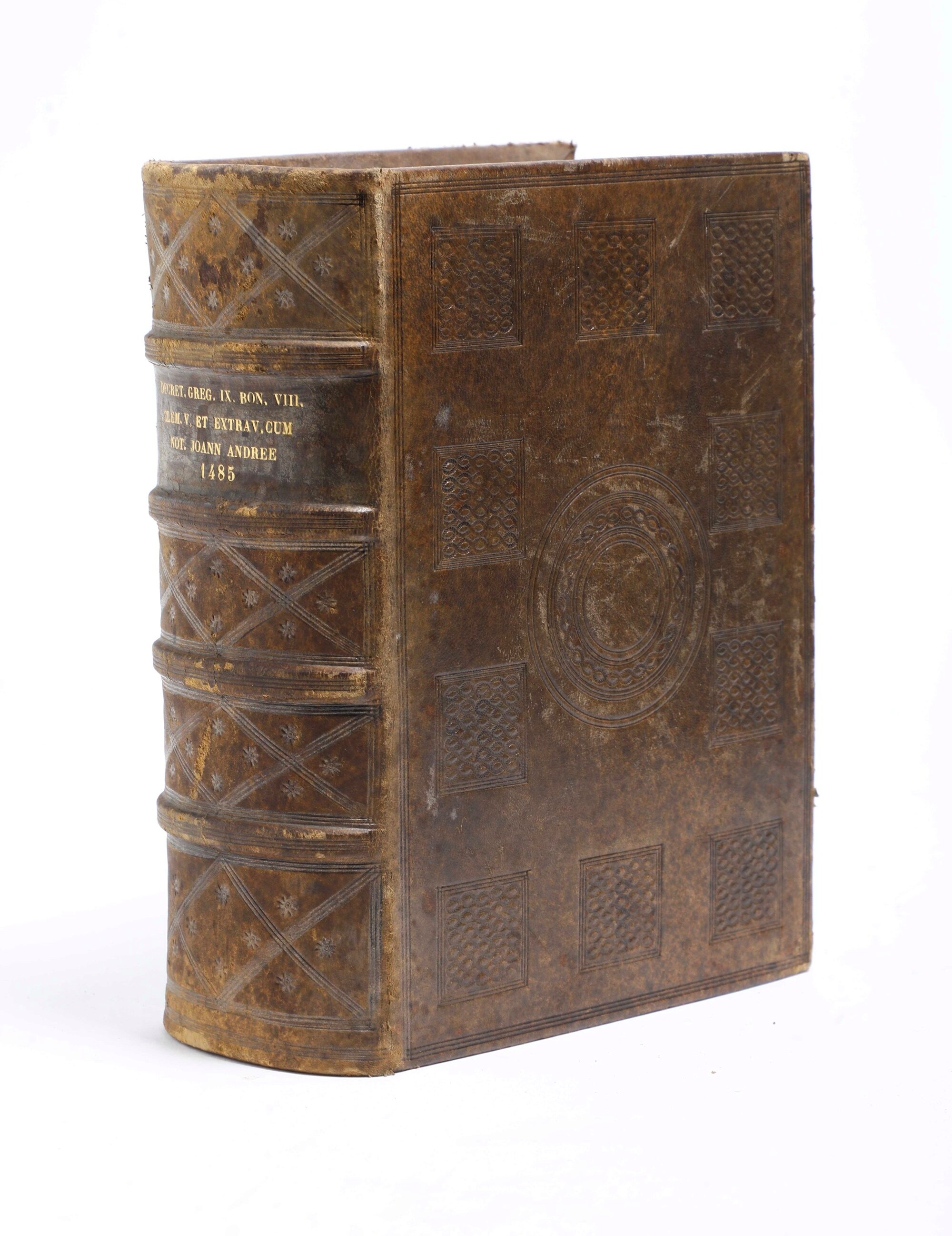 Decreta Gregorio IX, Bonifacio VIII, Clemente V.. Roma Decretalium Compilatio Gregorii Ixvenezia,...