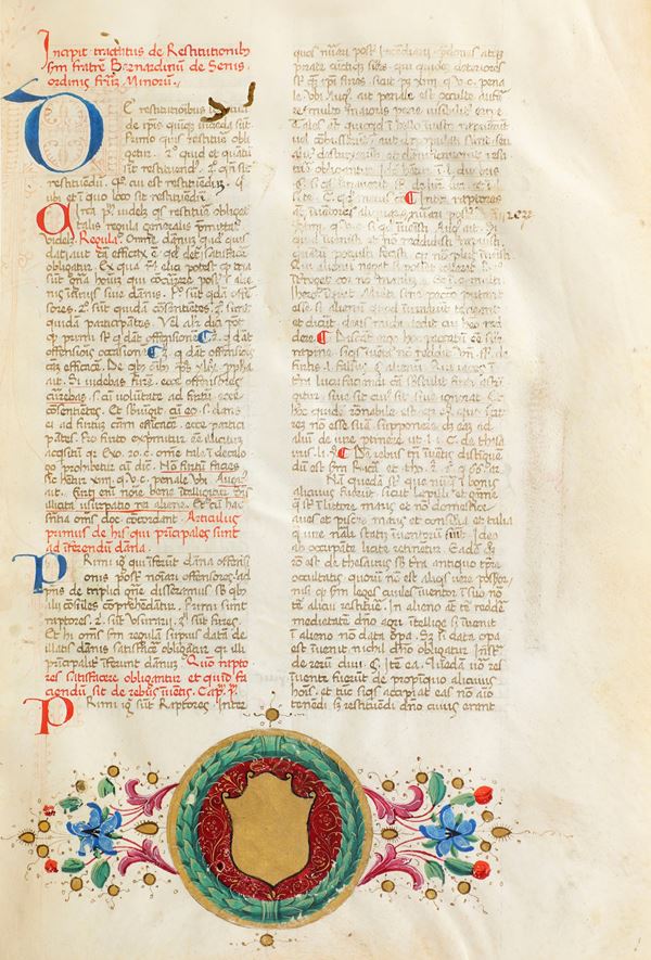 Da Siena San Bernardino (1380–1444) Tractatus de restitutionibus e Tractatus de contractibus et usuris...  [..]