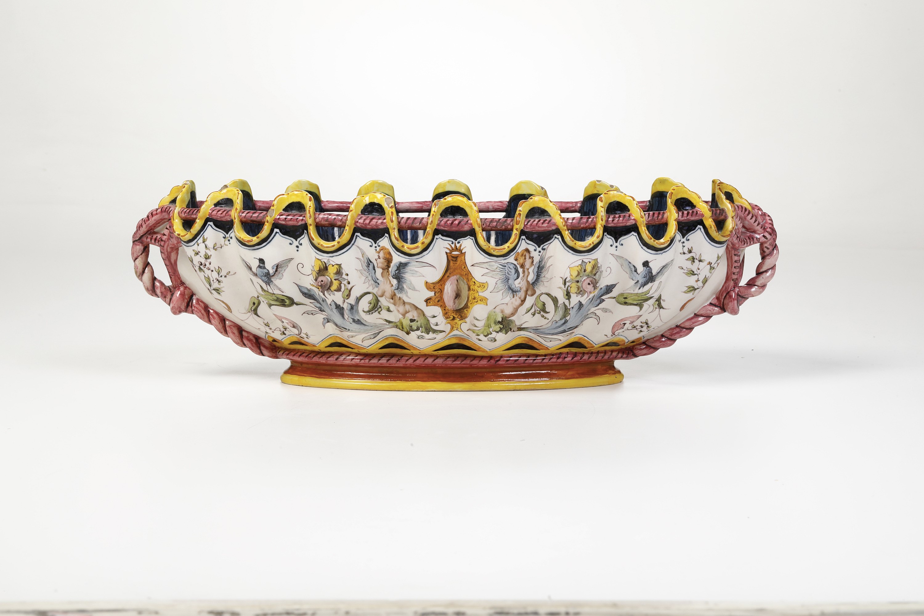 Giardiniera. Doccia, Manifattura Ginori, 1881-1882 circa (modello); 1882-1883 circa (decoro).