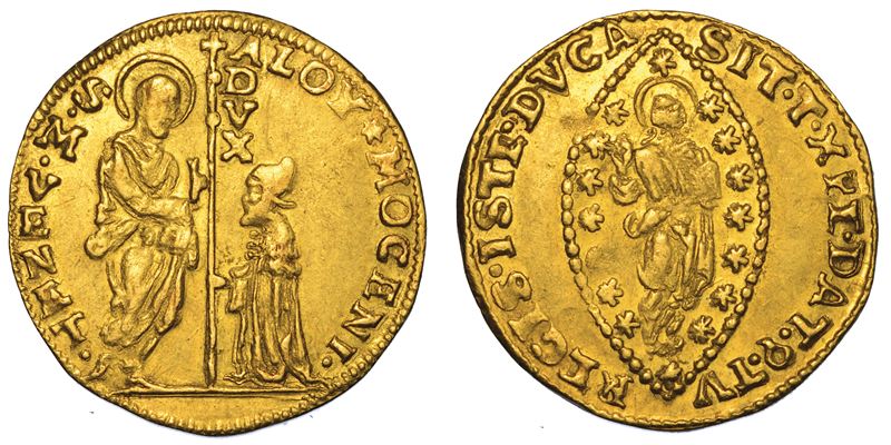 VENEZIA. ALVISE III MOCENIGO, 1722-1732. Zecchino.  - Auction Numismatics - Cambi Casa d'Aste