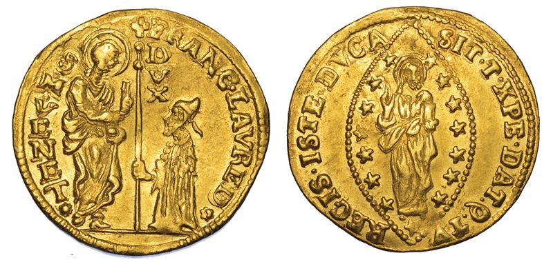 VENEZIA. FRANCESCO LOREDAN, 1752-1762. Zecchino.  - Auction Numismatics - Cambi Casa d'Aste