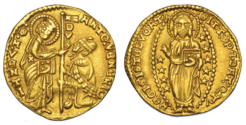 VENEZIA. ANTONIO VENIER, 1382-1400. Ducato.  - Auction Numismatics - Cambi Casa d'Aste