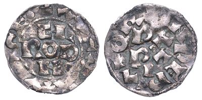 Pavia. Corrado i di Franconia, 1027-1039. Denaro.