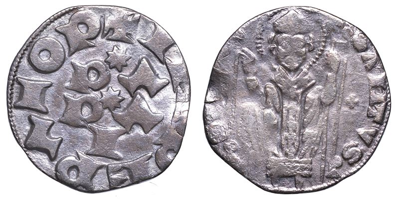 PAVIA. COMUNE, 1250-1359. Da 2 Grossi.  - Auction Numismatics - Cambi Casa d'Aste