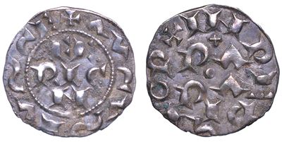 Pavia Federico II di Svevia, 1220-1250. Grosso da 4 Denari Imperiali.