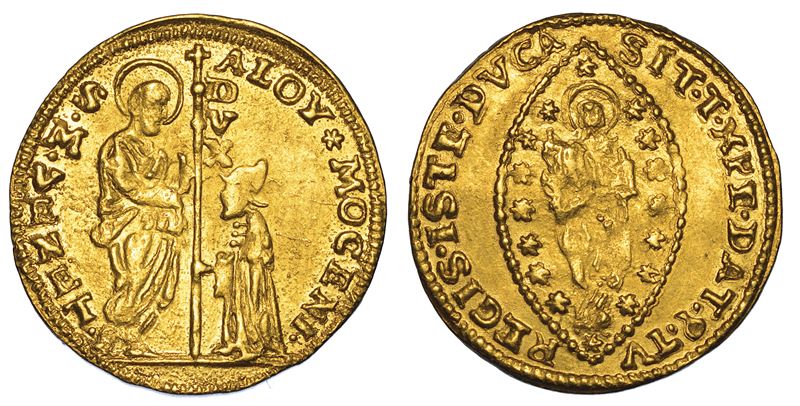 VENEZIA. ALVISE III MOCENIGO, 1722-1732. Zecchino.  - Auction Numismatics - Cambi Casa d'Aste