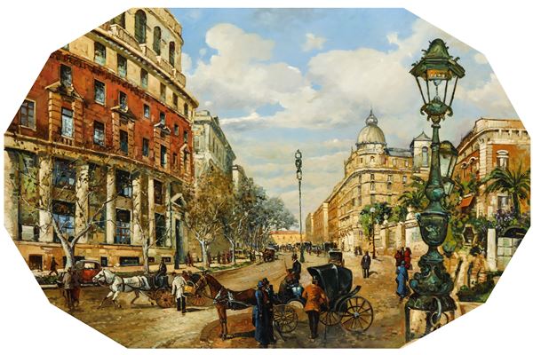 Giuseppe de Winter Via Vittorio Veneto, Roma