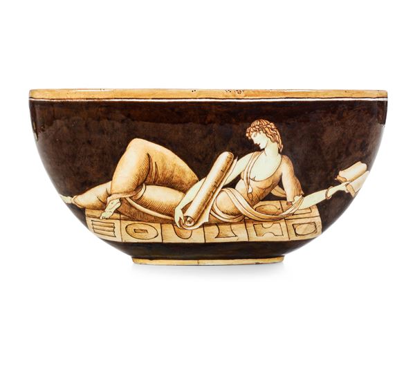 Richard Ginori, Pittoria di Doccia, Sesto Fiorentino 1925 ca La Lettura