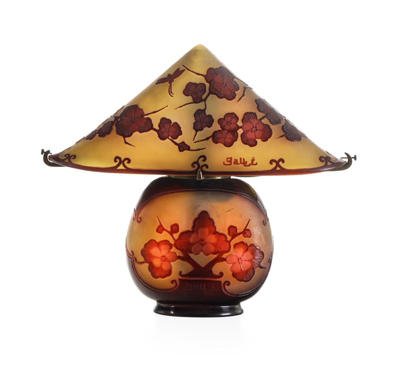 Émile Gallé : Francia 1900 ca  - Auction 20th Century Decorative Arts - I - Cambi Casa d'Aste