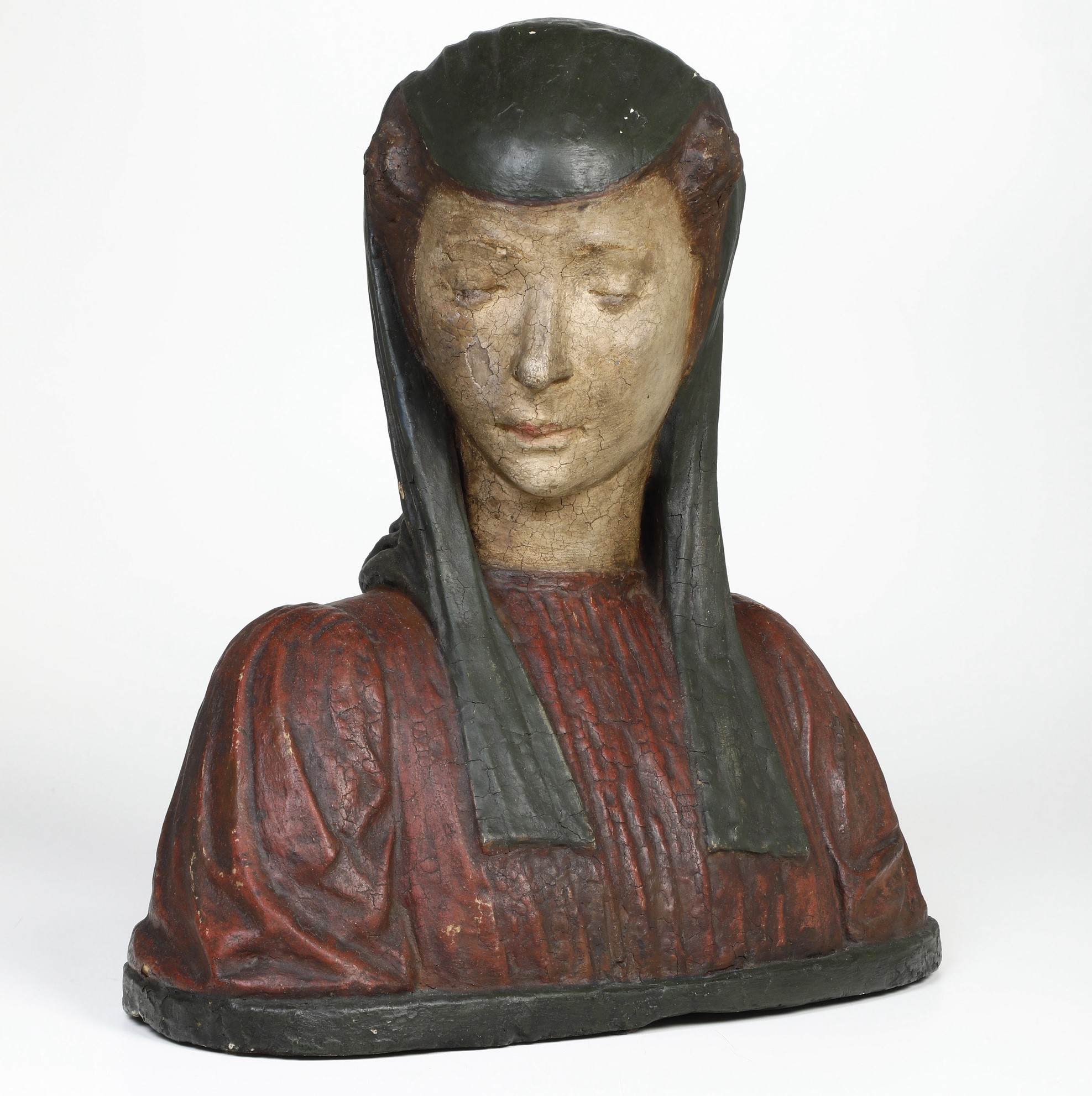 Busto Muliebre. Plasticatore Neorinascimentale, Italia, XIX-XX Secolo