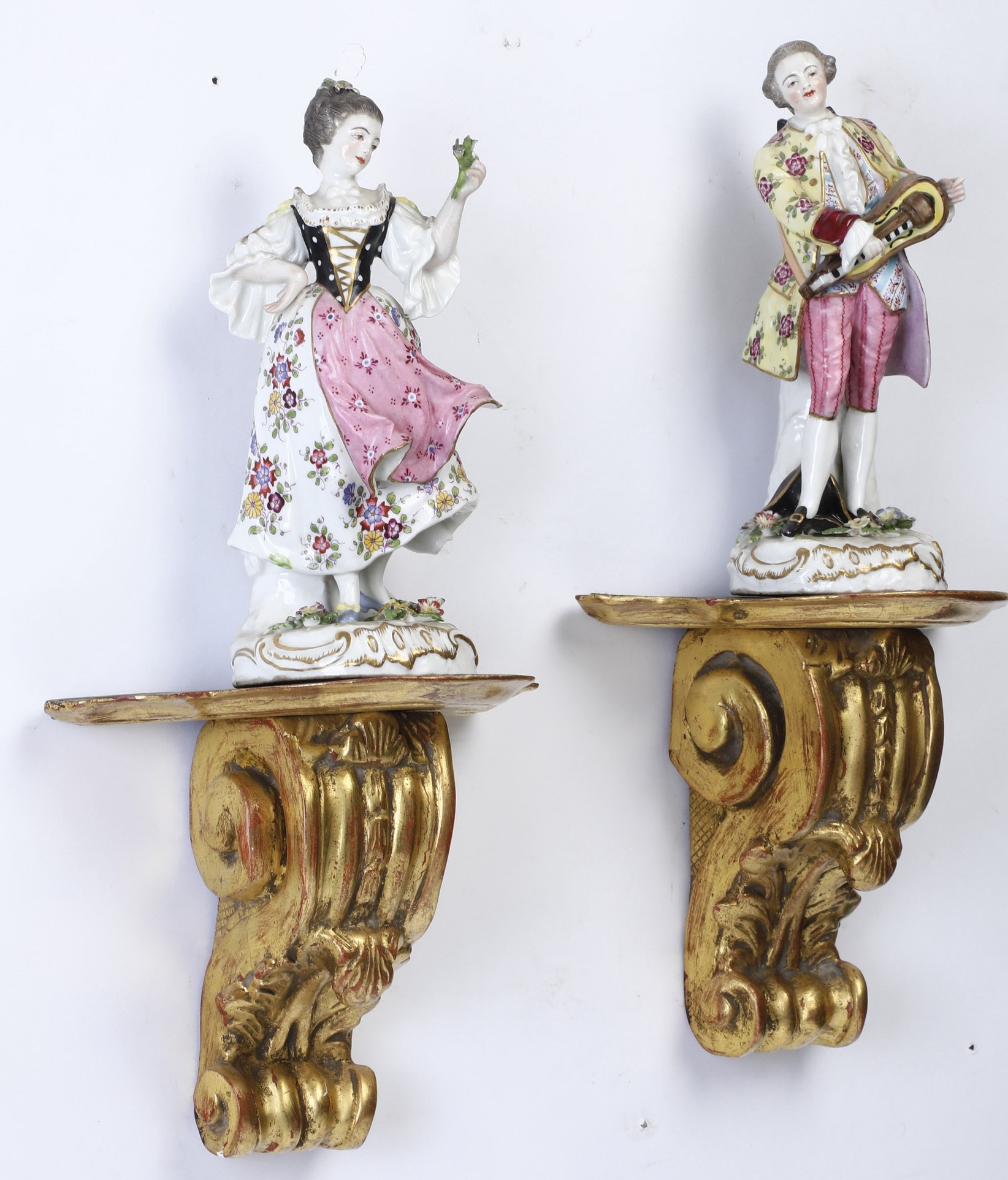 Coppia di Figurineparigi, Inizio del XX Secolo
