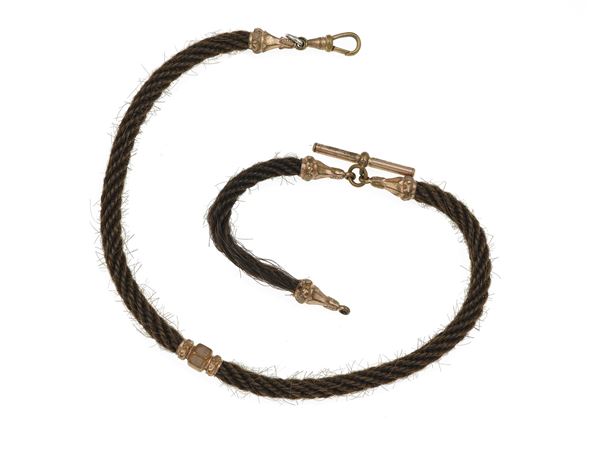 Group of gold, low-karat gold and silver men's accessories