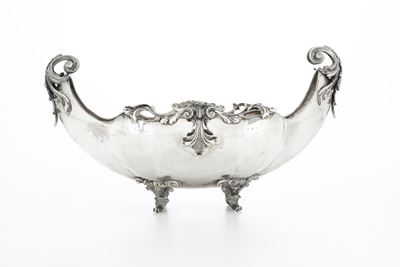 Centrotavola in argento, Argenteria italiana del XX secolo