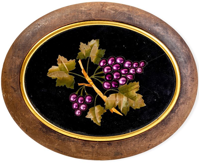 Tralcio di vite con uva. Arte fiorentina del XIX-XX secolo  - Auction Sculpture and Works of Art - Cambi Casa d'Aste