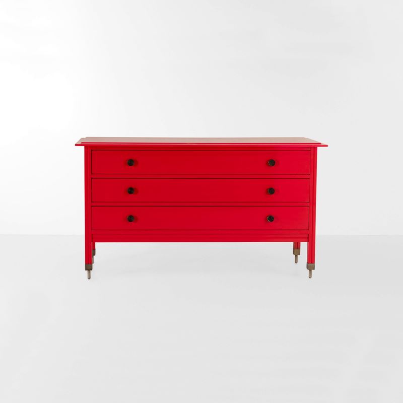 Carlo De Carli : Mobile contenitore a cassetti  - Auction Design LAB - Cambi Casa d'Aste