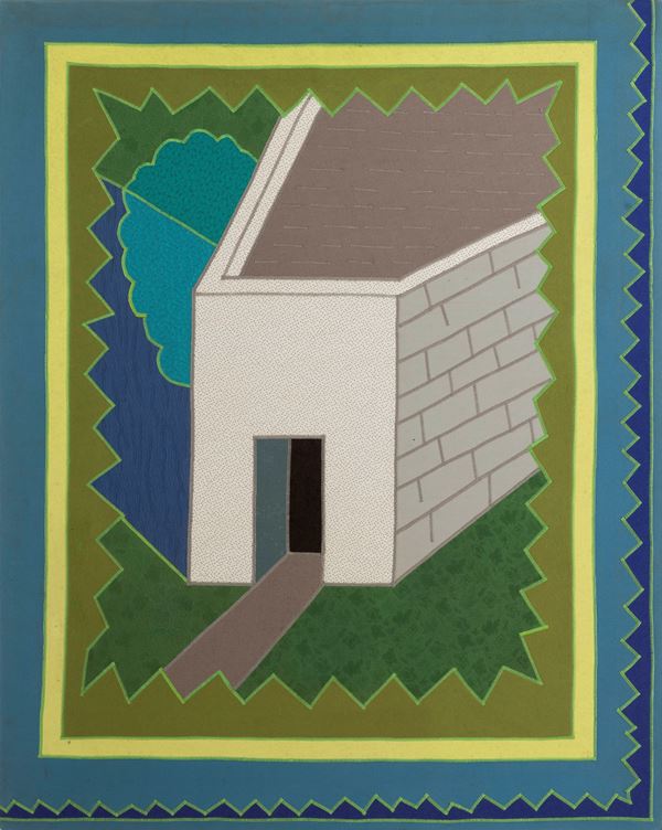 Ettore Sottsass - Raro Arazzo Winter Day