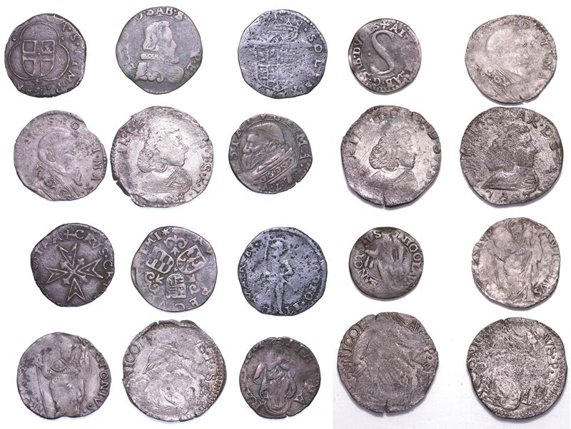 LOMBARDIA. Lotto di dieci monete.  - Auction Numismatics - Cambi Casa d'Aste