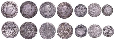 Milano. Galeazzo Maria Sforza, 1466-1476. Lotto di Sette Monete.