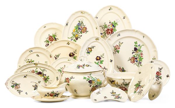 Servizio da tavola "Vecchio Lodi" Milano, Società Ceramica Richard, verso il 1900