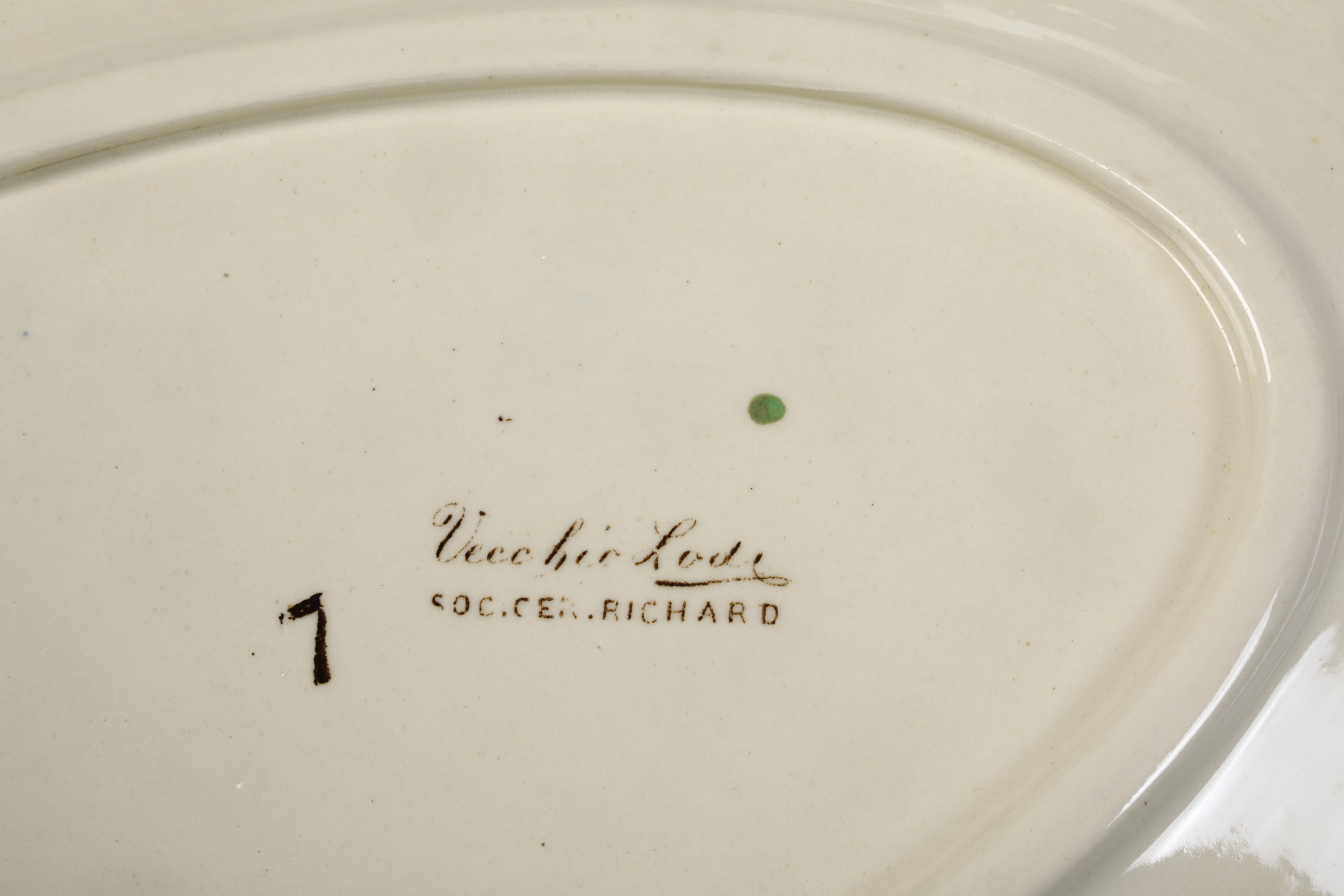 Servizio da Tavola "vecchio Lodi"milano, Società Ceramica Richard, Verso il 1900
